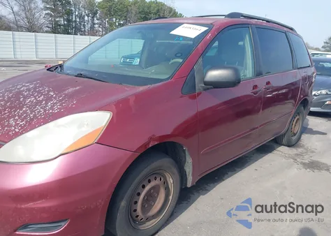 2006 Toyota Sienna Le z USA, uszkodzony, nr VIN 5TDZA23C86S455691